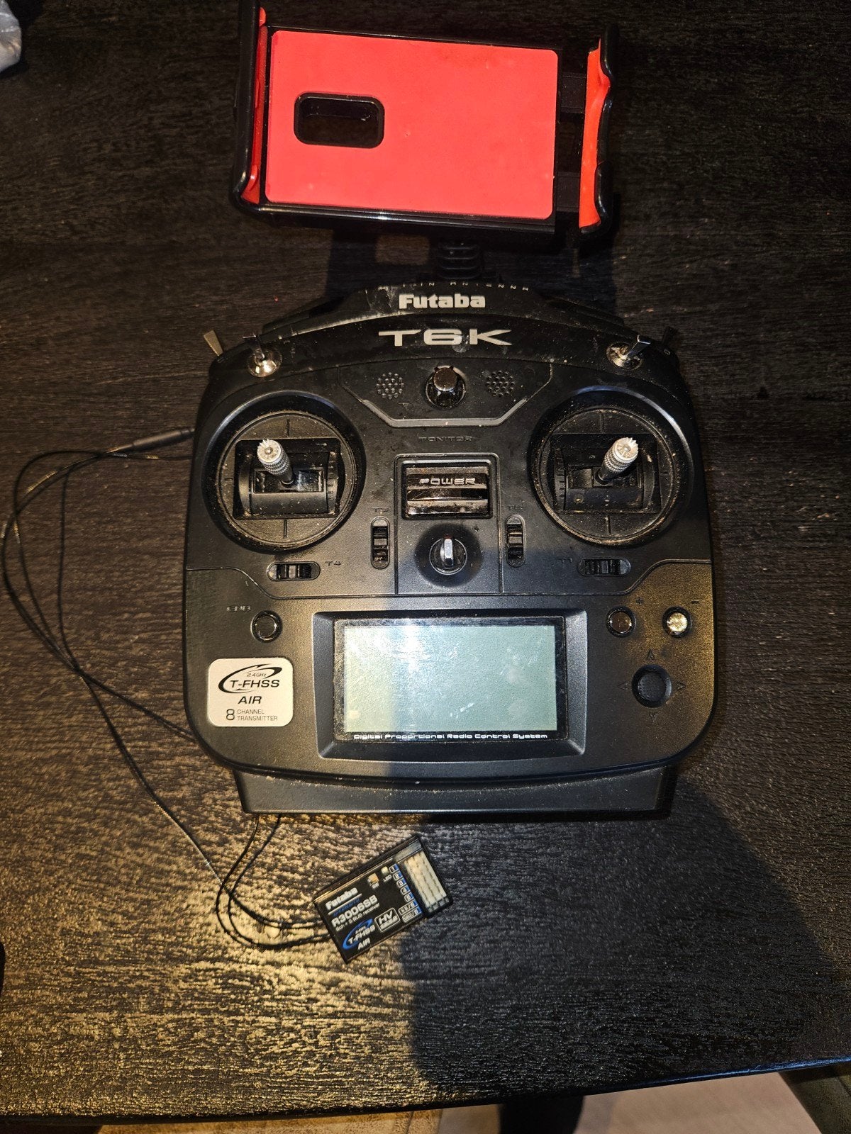 Futaba T6K Afstandsbediening met Ontvanger, Ophalen of Verzenden, Gebruikt