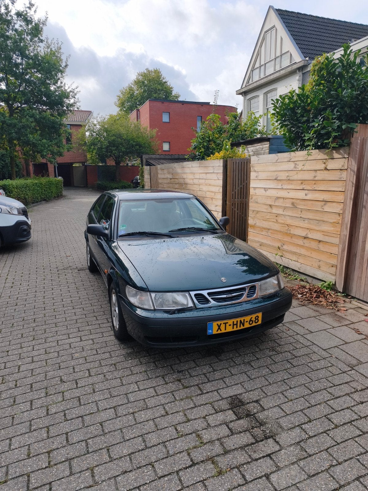 Saab 9-3 2.0 I Coupe 1999 Groen, Voorwielaandrijving, Stof, Beige, 4 cilinders
