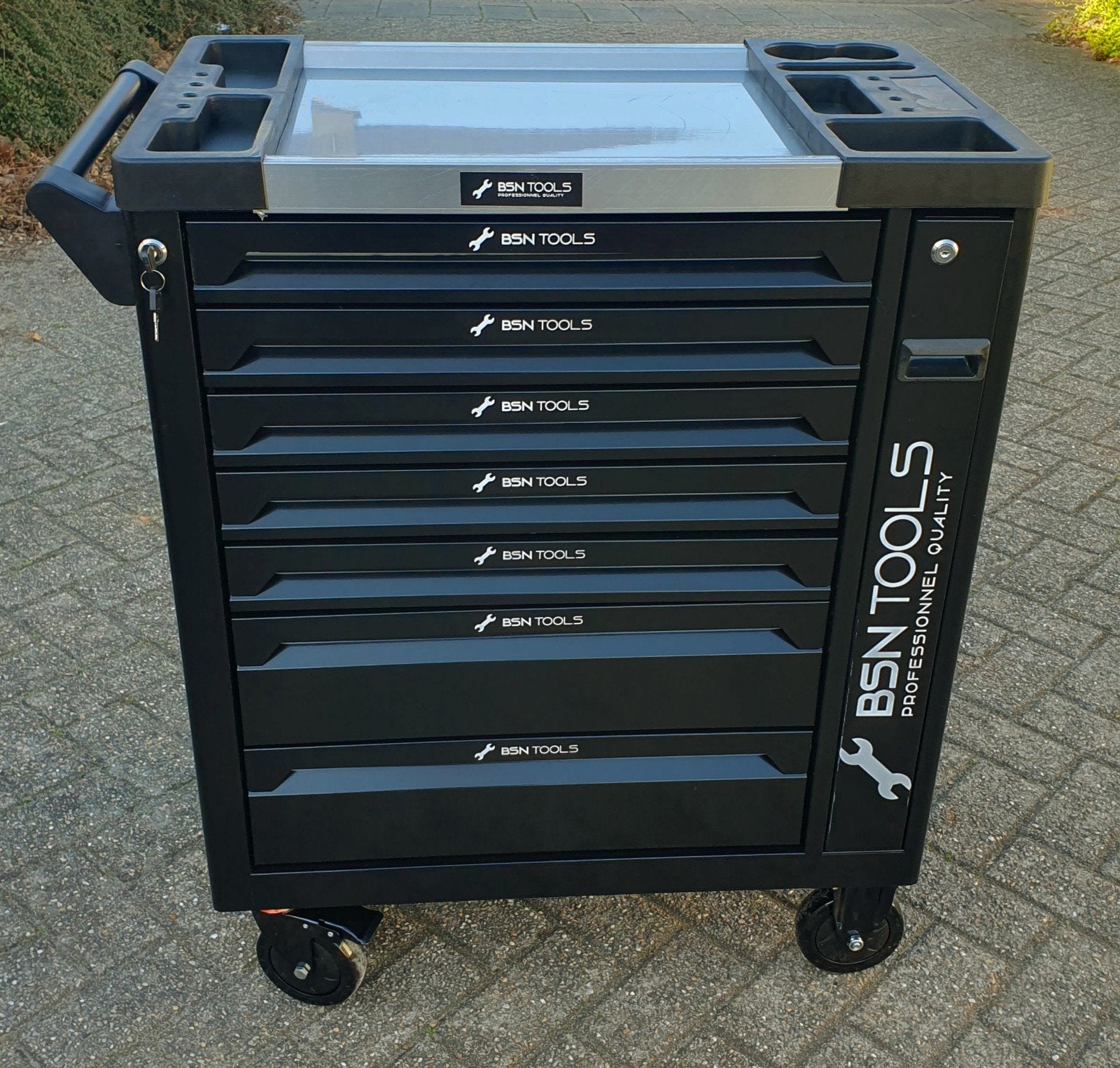 Gereedschapswagen 7x7 goed gevuld (NIEUW IN DOOS), Nieuw, Ophalen of Verzenden, Gereedschapswagen 7x7 goed gevuld, Gereedschapswagen 7x7 goed gevuld