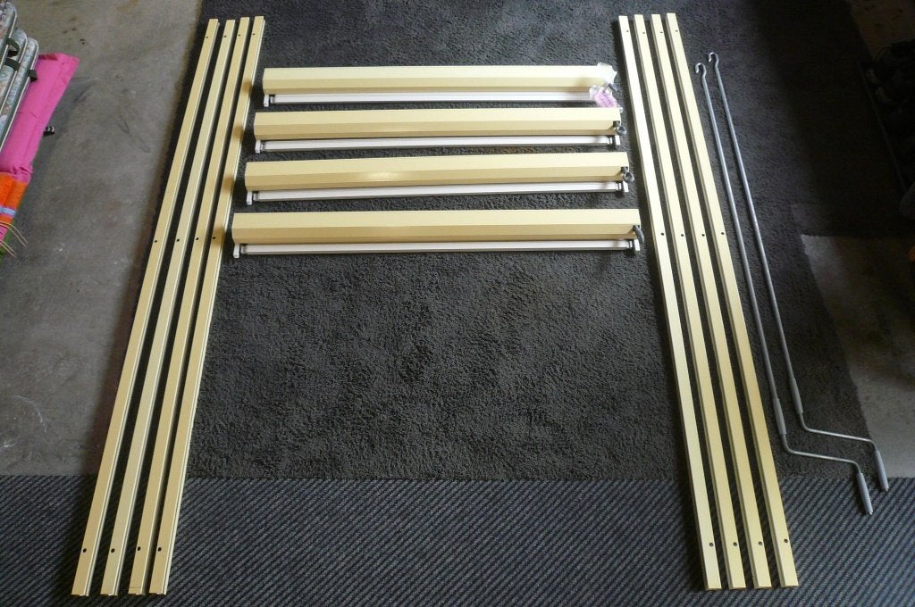 Complete Zonwering, Tuin en Terras, Zonneschermen, Ophalen, Gebruikt, Overige typen, Minder dan 250 cm