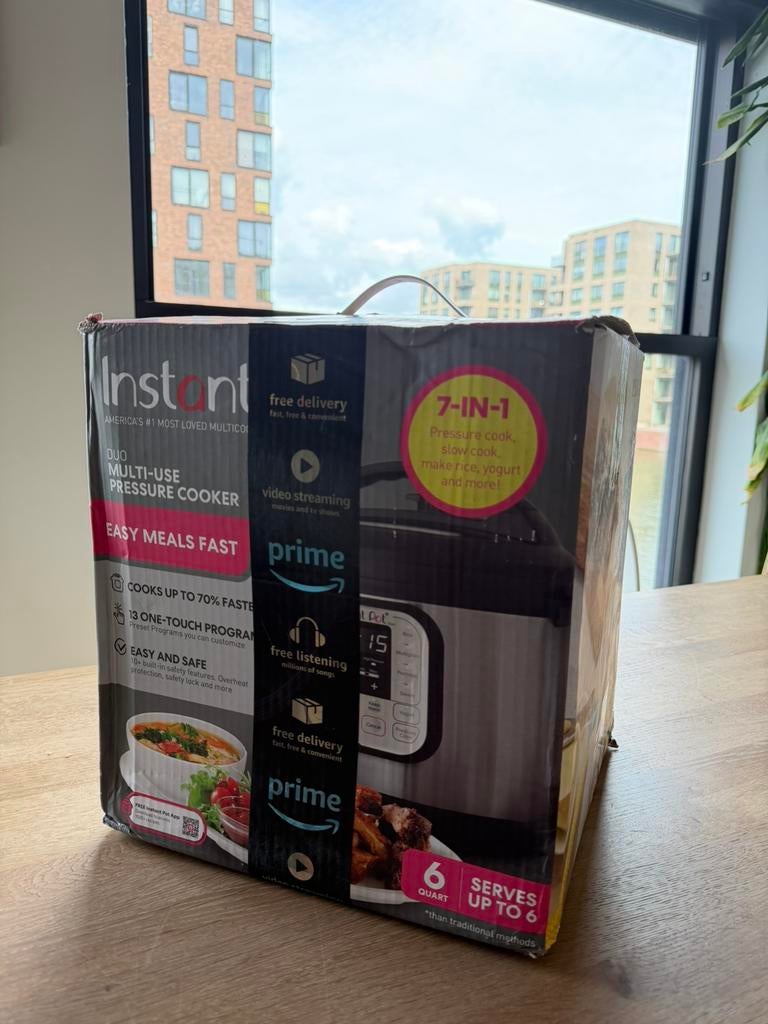 Instant pot duo | nieuw | 110V!!, Ophalen of Verzenden, Nieuw