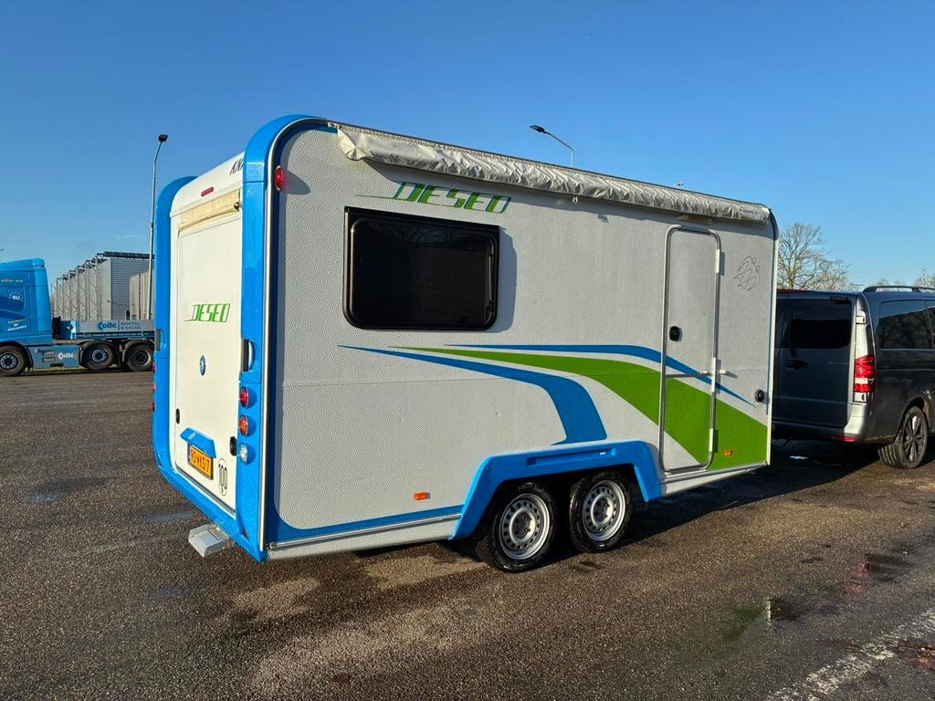Nette Knaus Deseo Transport, Caravans en Kamperen, Caravans, Rondzit, Particulier, Luifel, Knaus