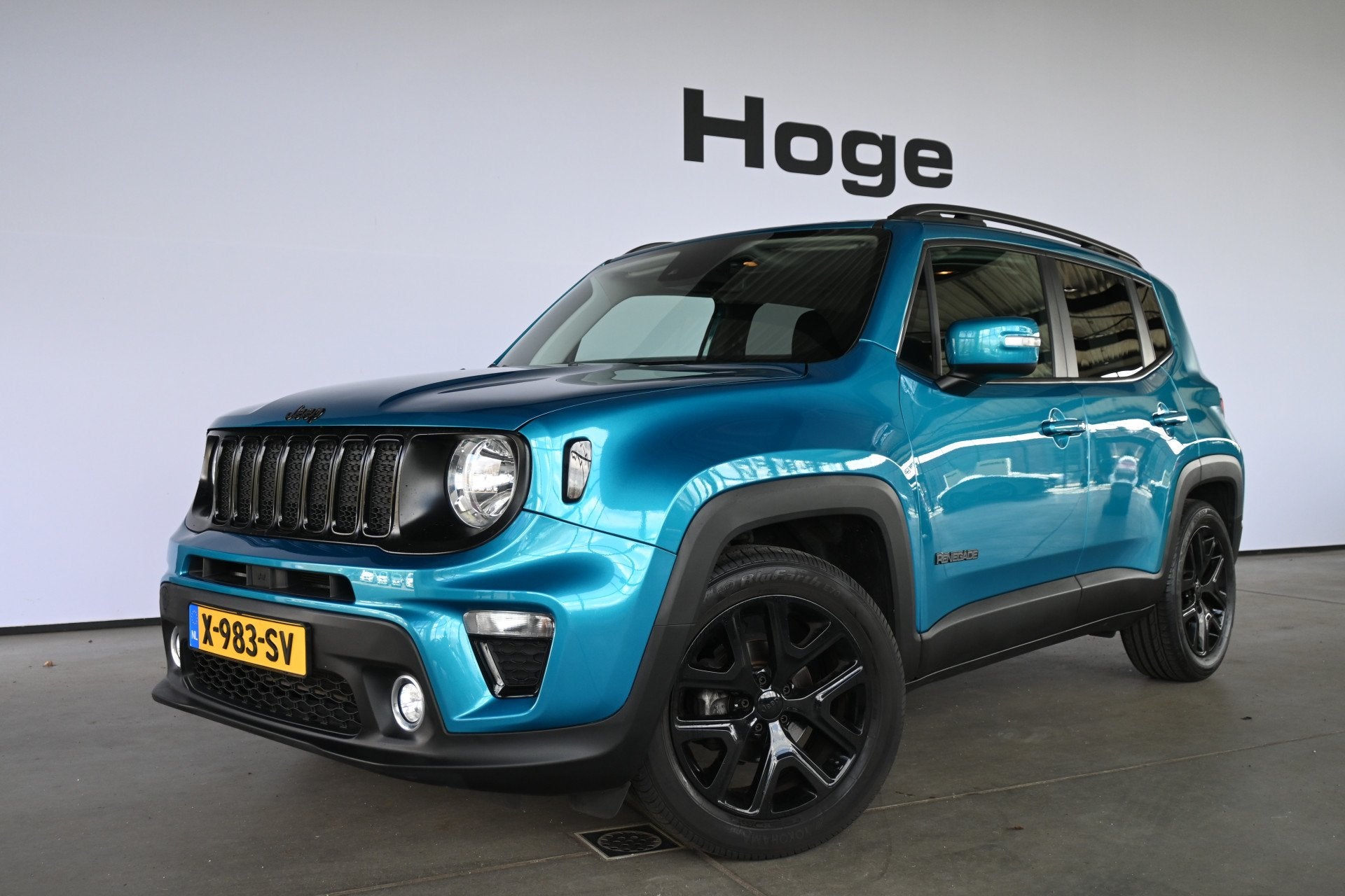 Jeep Renegade 1.0T Freedom Airco Navigatie Cruise Control Ri, Auto's, Voorwielaandrijving, Stof, Met garantie (alle), Blauw