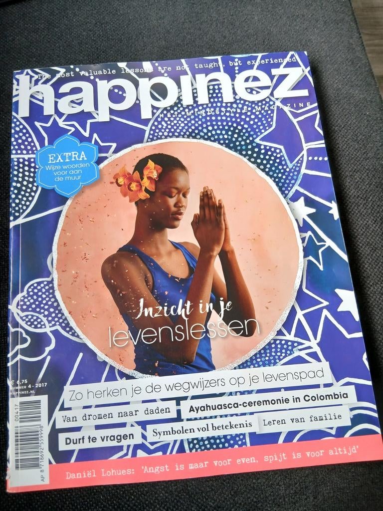 Happinez €1,75, Ophalen of Verzenden, Zo goed als nieuw, Lichaam en Geest