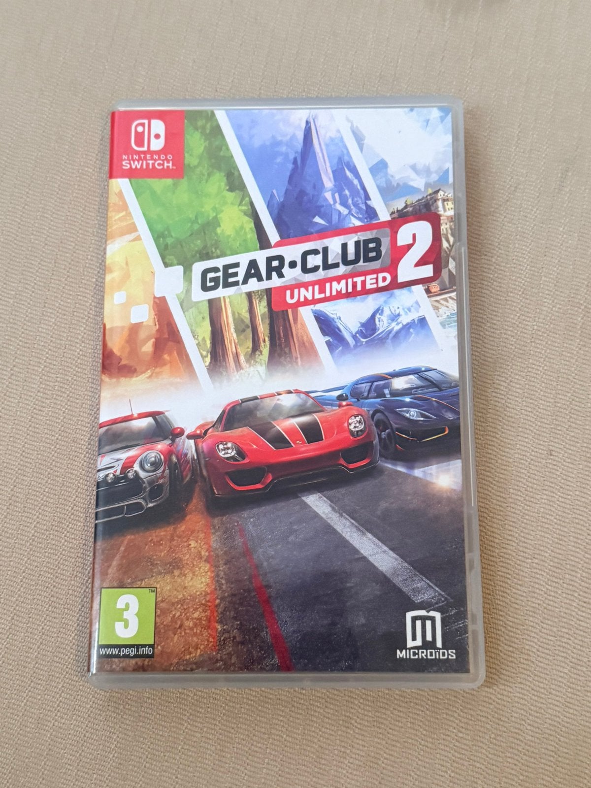 Gear Club Unlimted 2 - Nintendo Switch, Spelcomputers en Games, 1 speler, Racen en Vliegen, Ophalen of Verzenden, Zo goed als nieuw