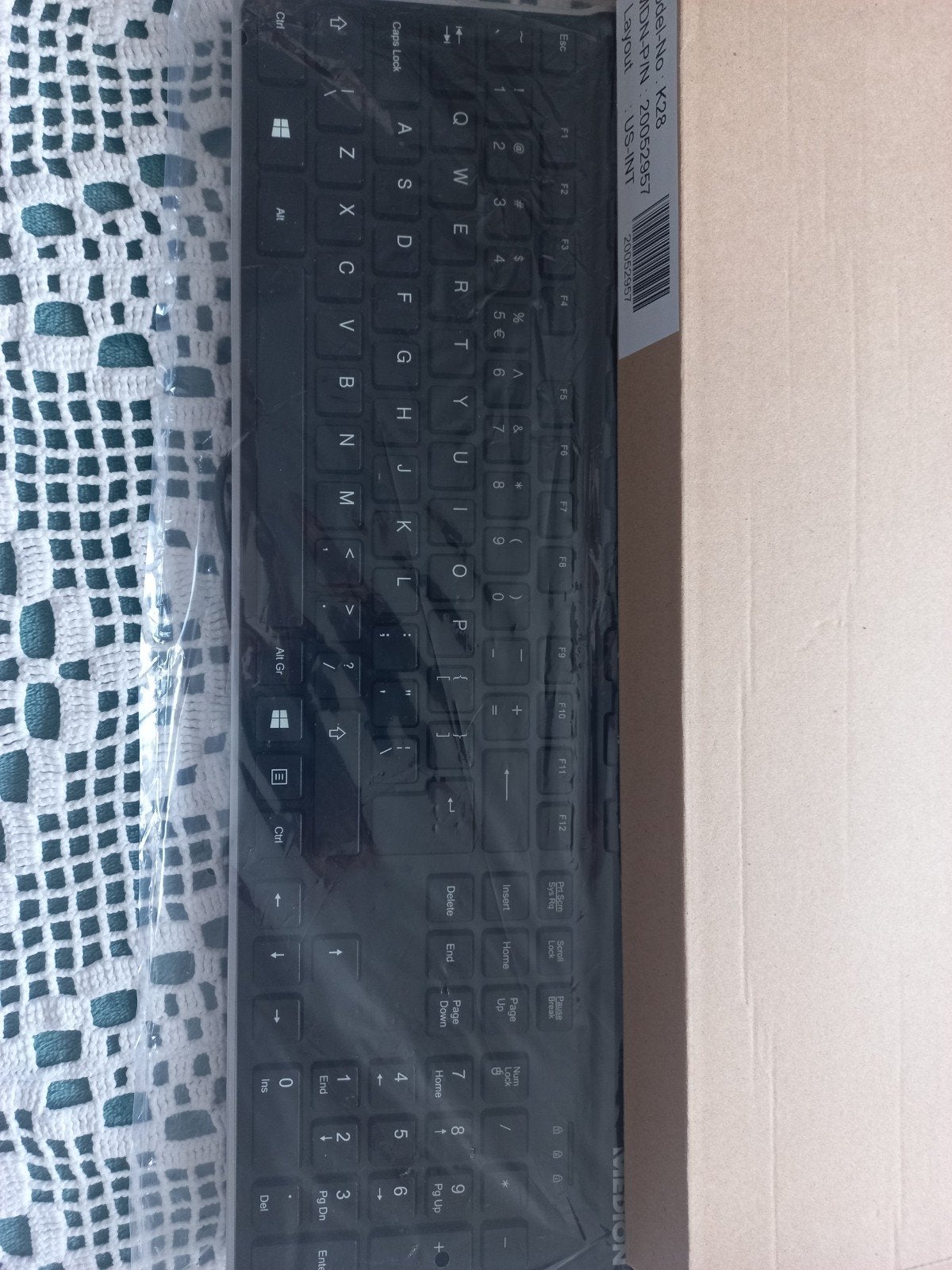 Medion K28 Bedraad Toetsenbord - Nieuw in Doos, Ophalen of Verzenden, Qwerty, Plug-and-play, Bedraad