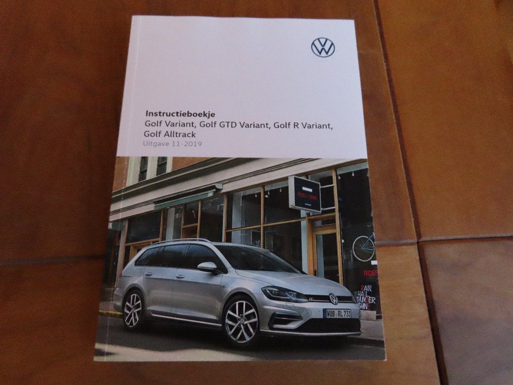Instructieboek Volkswagen Golf Variant, VW Golf Alltrack '19, Auto diversen, Ophalen of Verzenden
