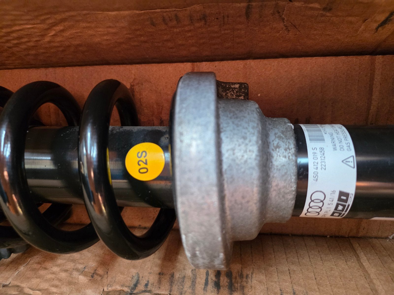 R8 rs schokdempers oem, Ophalen