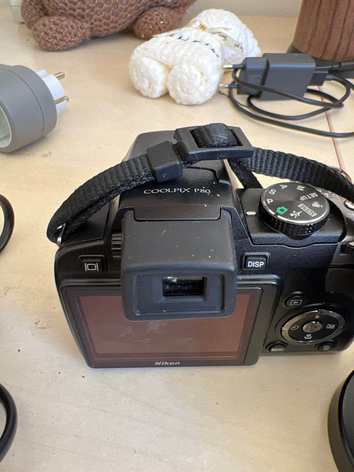Nikon Coolpix P80 digitale camera - Bridgecamera, Ingebouwde flitser, Gebruikt, Ophalen of Verzenden, Nikon