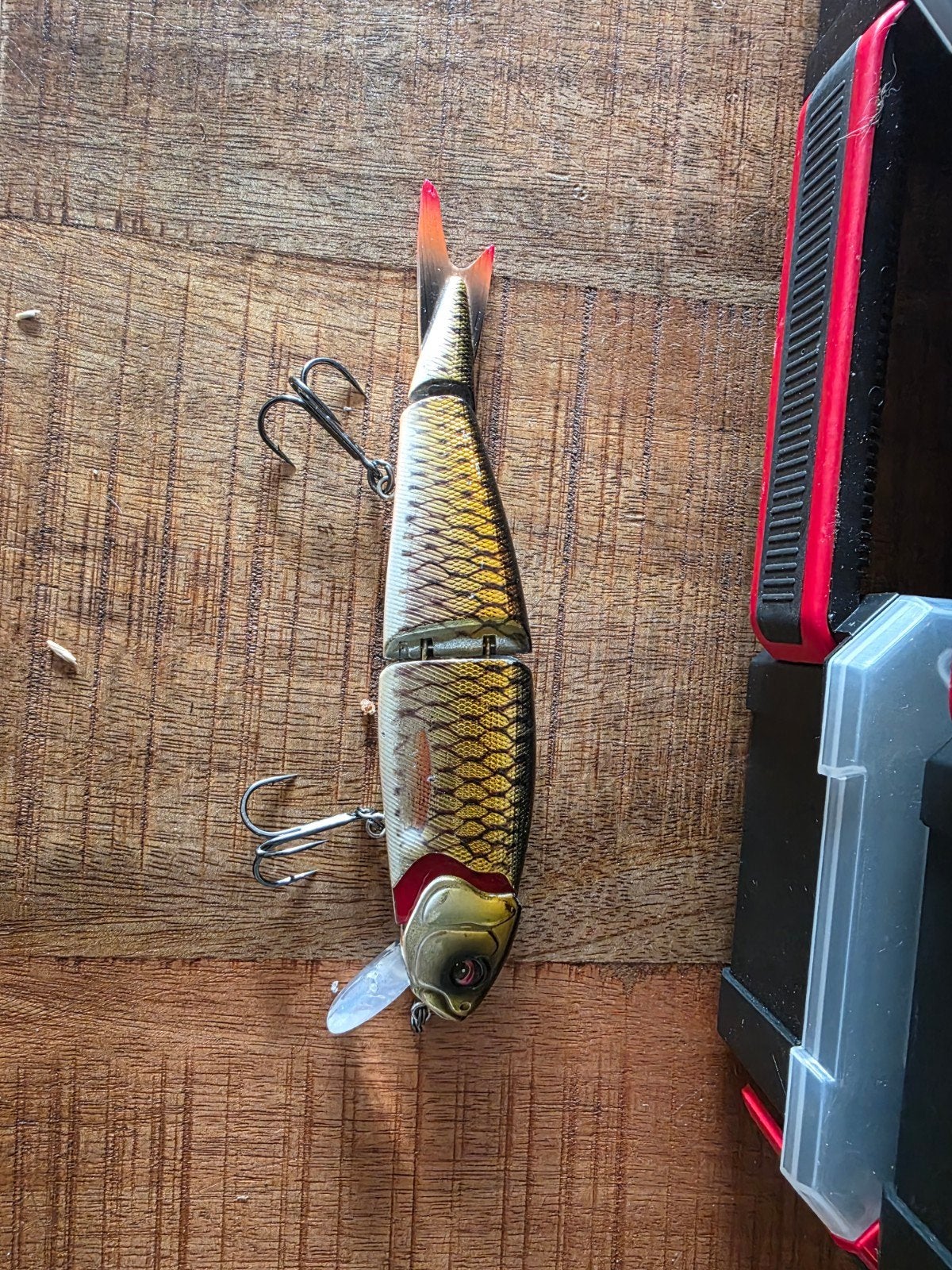 Savage Gear 4Play Swimbait met Lip - Realistische Kunstaas, Ophalen of Verzenden, Gebruikt, Kunstaas