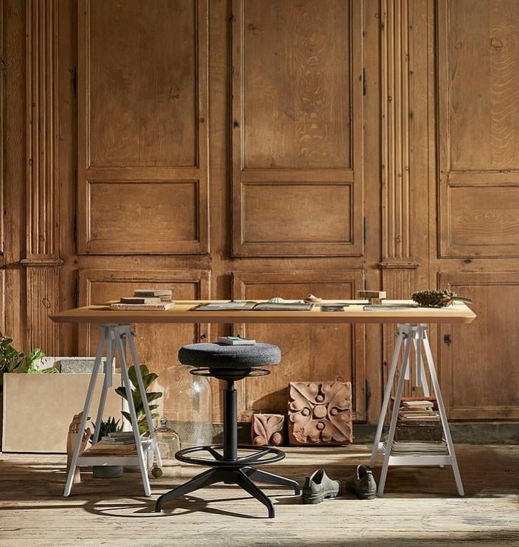 Bureau bamboe, Ophalen, Gebruikt, Scandinavisch, IKEA