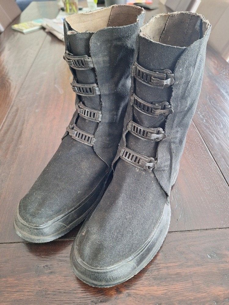 US 4 buckle overshoes size 8!, Verzenden, Amerika, Kleding of Schoenen