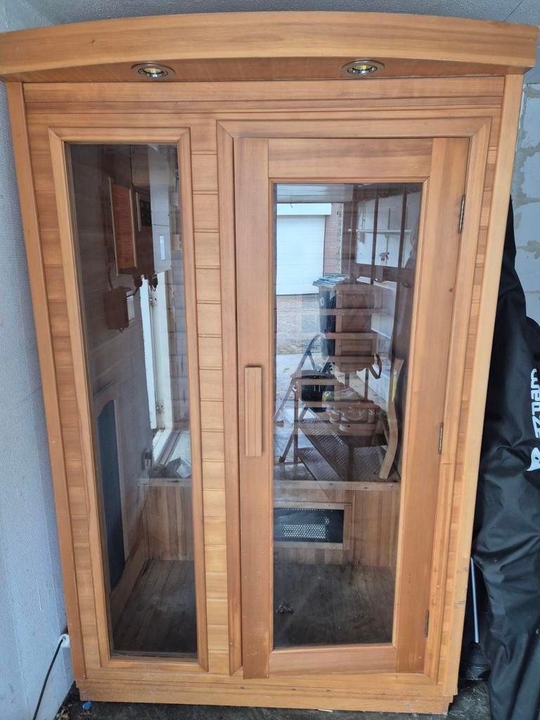 Infrarood sauna met radio en lichttherapie, Sport en Fitness, Sauna, Ophalen of Verzenden