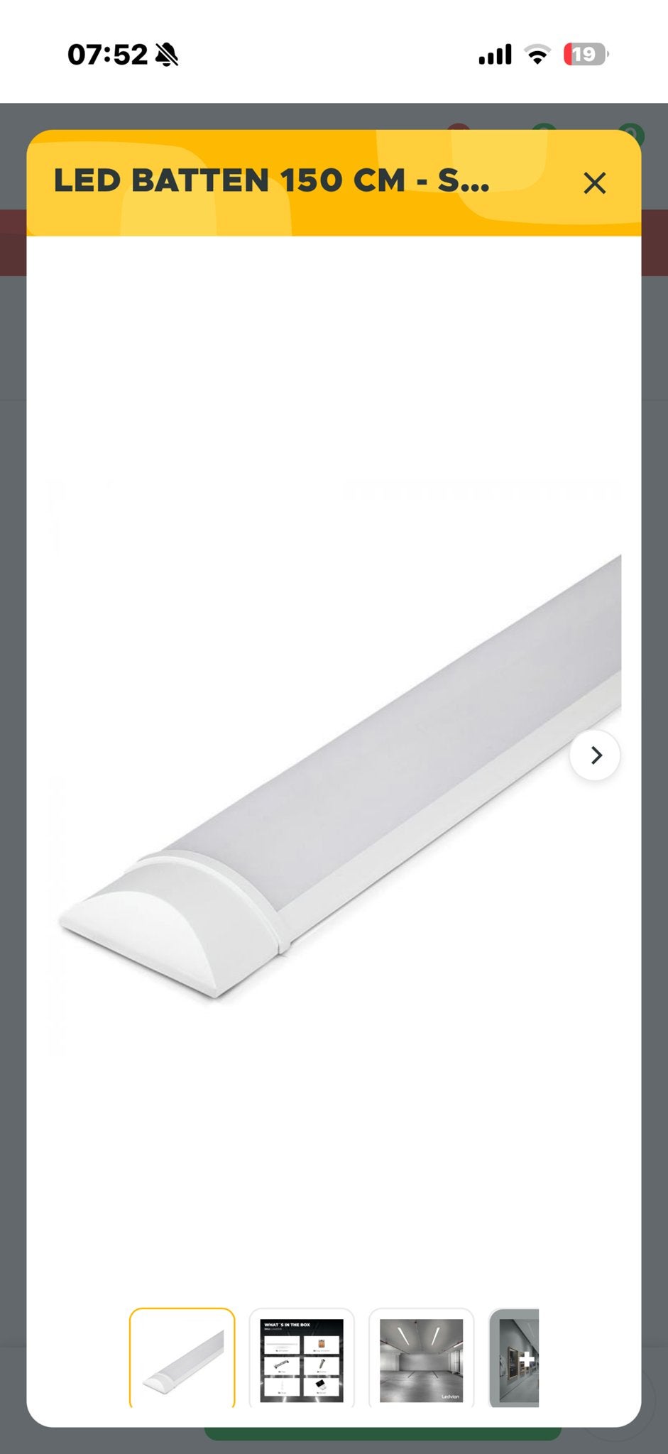 21x Ledvion LED Batten 150 cm - Nieuw in doos, Ophalen of Verzenden, Nieuw, Overige merken, Overige typen