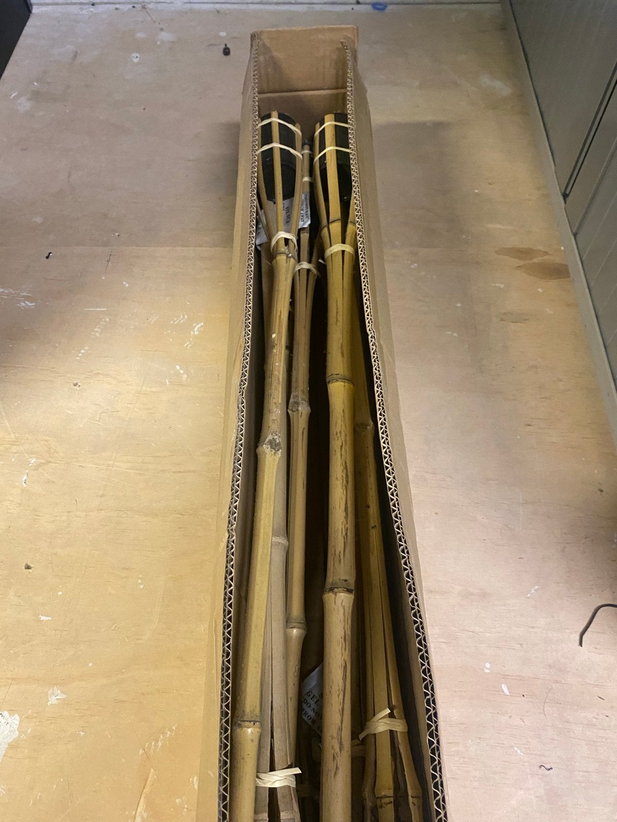 Vuurfakkels voor de tuin - Bamboe tuinfakkels set, Tuin en Terras, Fakkels, Ophalen, Xx, Nieuw, Test@gmail.com