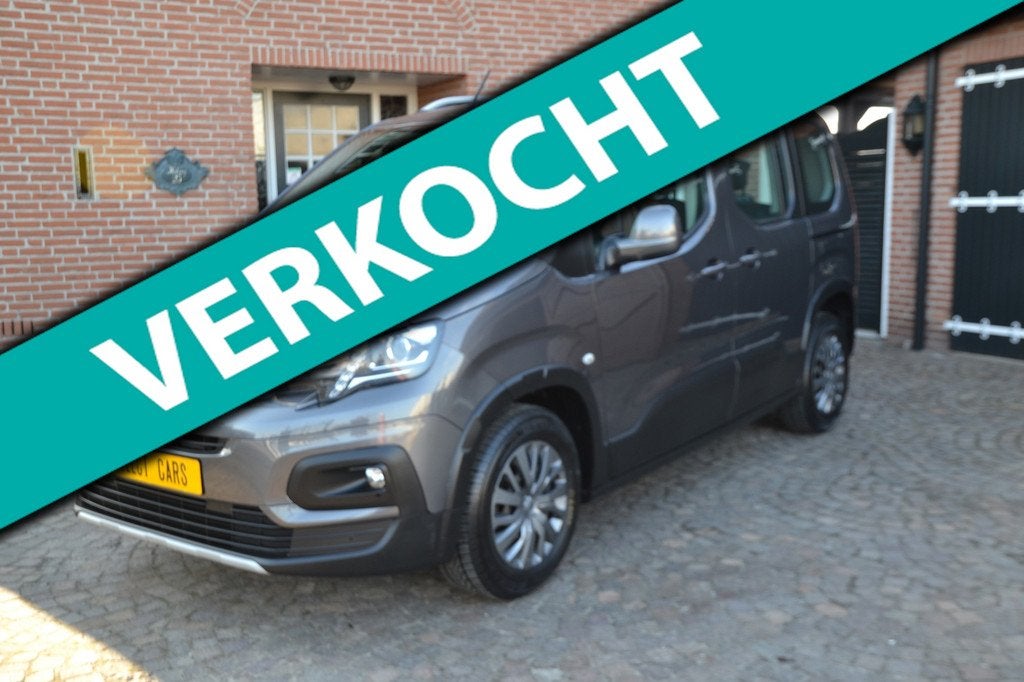 Peugeot Rifter 1.2, Voorwielaandrijving, Gebruikt, Zwart, Metallic lak