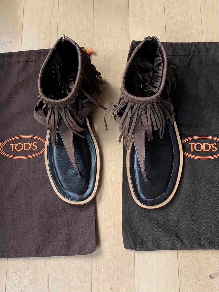 Tod’s sandalen. Nieuw maat 39,5, Ophalen of Verzenden, Nieuw, Bruin, Sandalen of Muiltjes