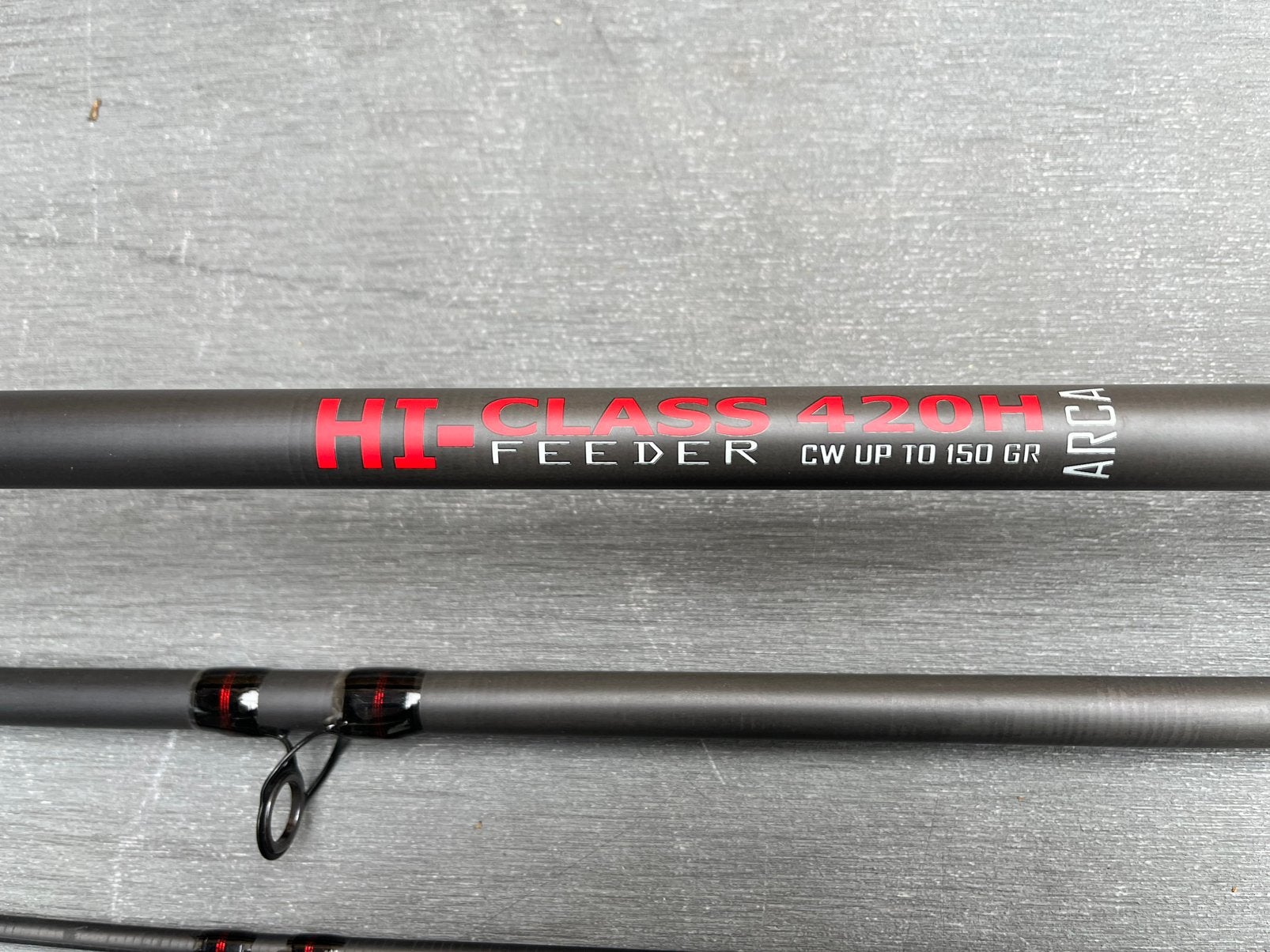 Arca CLASS feeder 4.2 M tot 150 gram werpgewicht, Watersport en Boten, Ophalen, Zo goed als nieuw, Werphengel