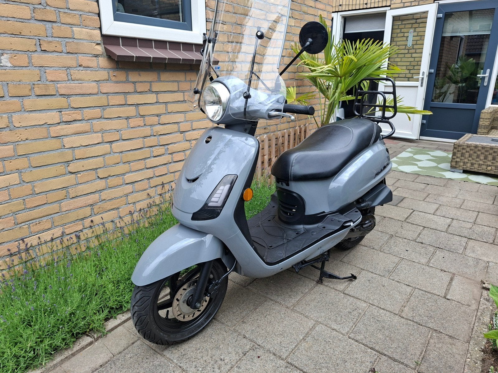SYM Fiddle2 Orbit2 blauw kenteken 2012 4 takt, Ophalen, 49 cc, Zo goed als nieuw, Benzine