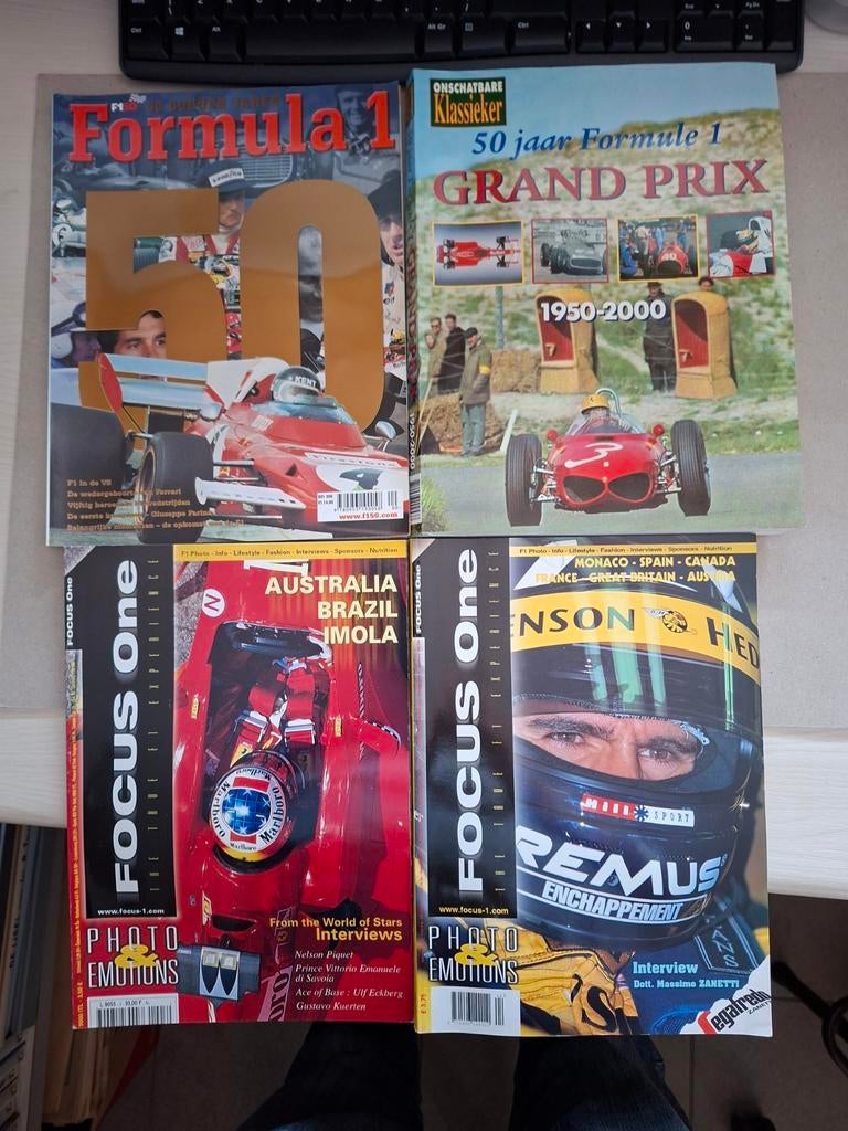 Formule 1 Tijdschriften Collectie - 4 Stuks, Ophalen of Verzenden, Gelezen, Algemeen, Diverse auteurs