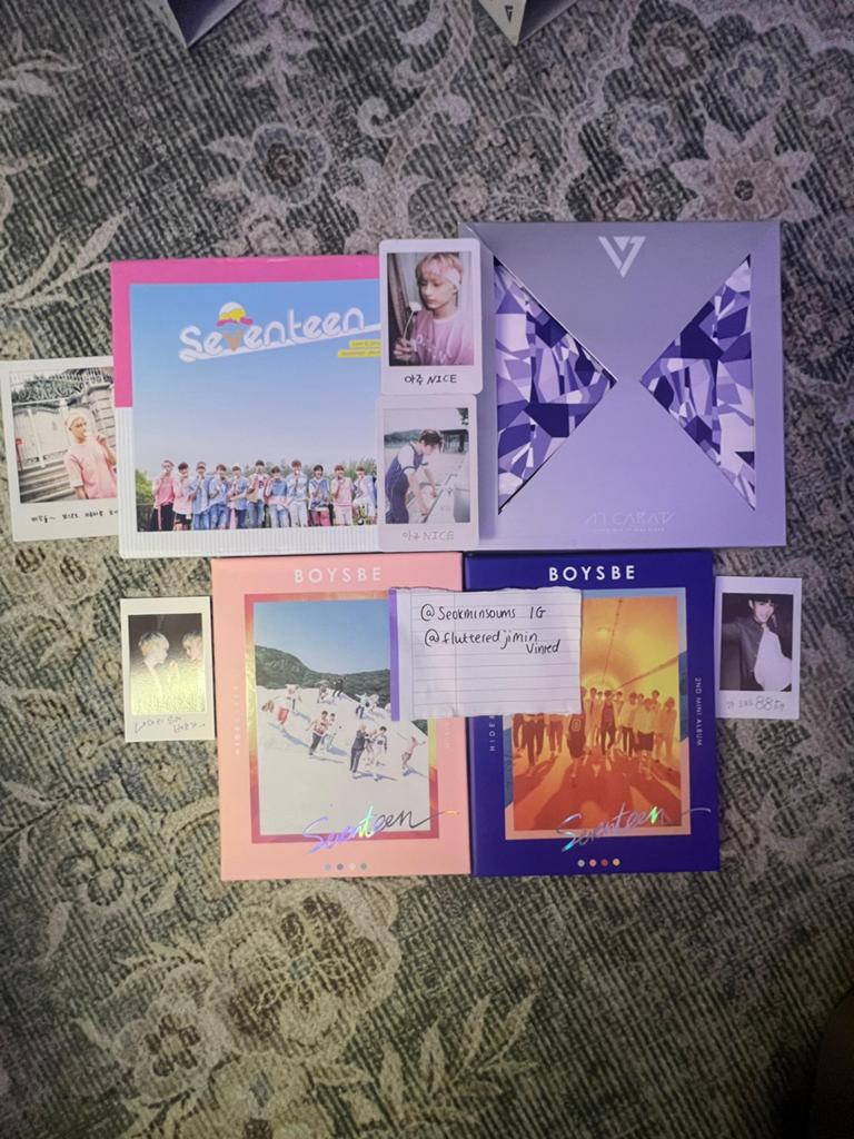 SEVENTEEN MISC ALBUMS, Cd's en Dvd's, Cd's | Wereldmuziek, Zo goed als nieuw, Aziatisch, Ophalen of Verzenden
