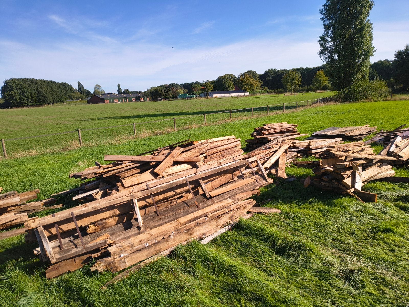 gratis Grote partij gebruikt hout, diverse planken en balken, Ophalen, Gebruikt, Balk, Overige houtsoorten