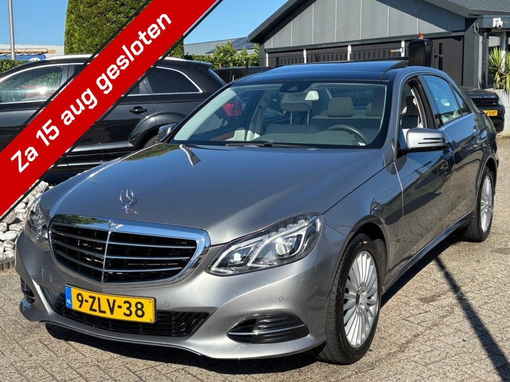 mercede E-Klasse E350 CDI Sedan 2015 Schuifdak 161 Dkm NL Au, Auto's, Overige Auto's, Automaat, Stof, Gebruikt, Euro 6