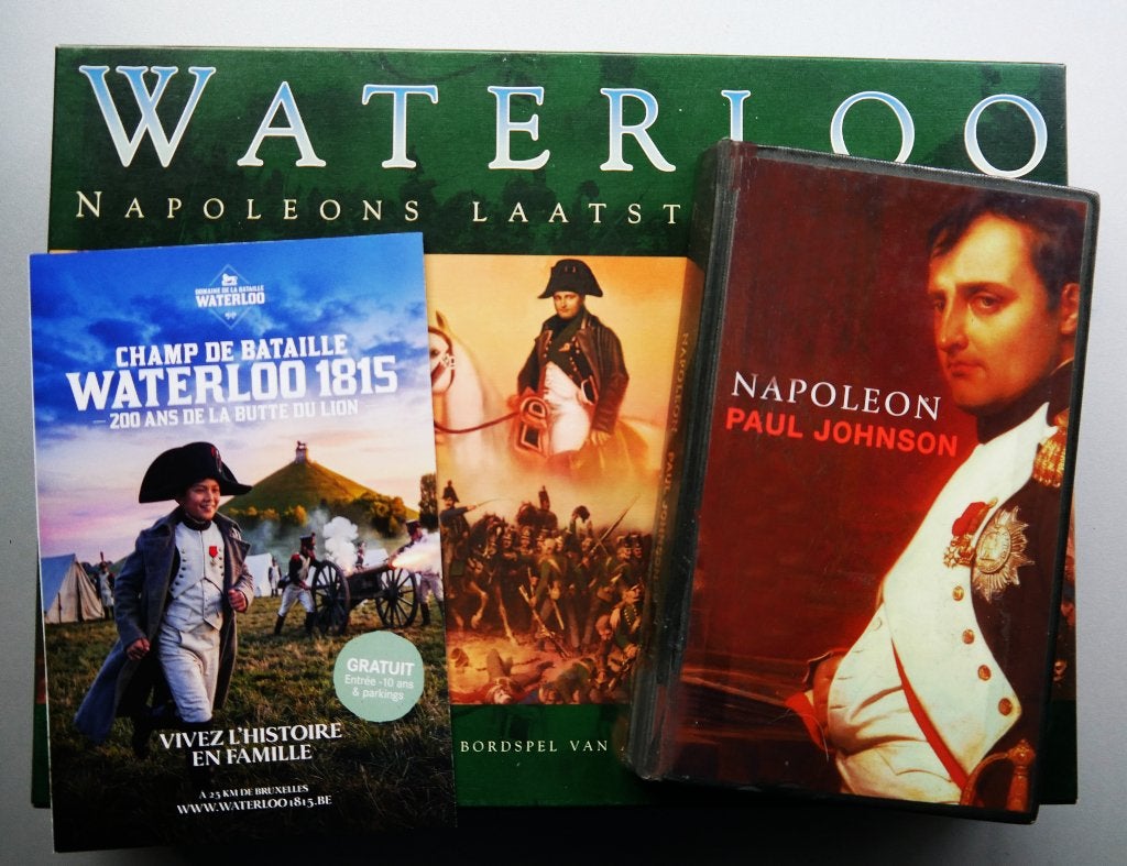Napoleon  boek inclusief bordspel, Ophalen of Verzenden, Nieuw, Europa