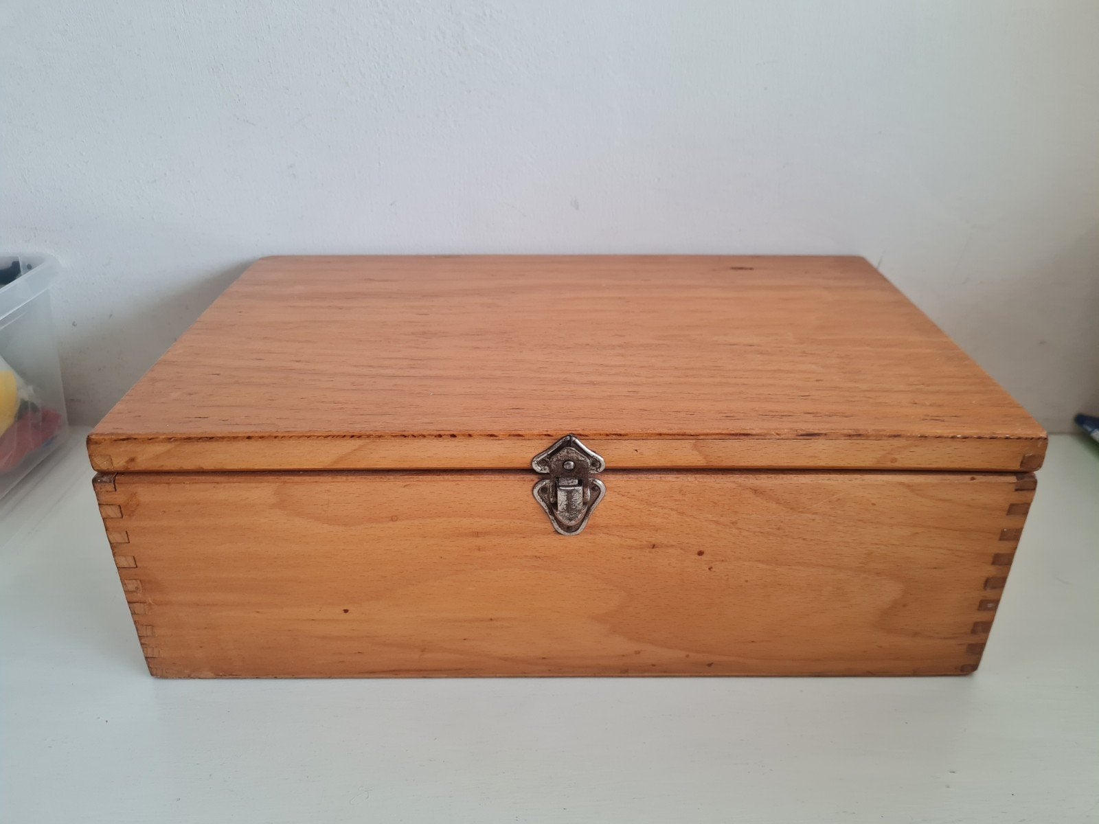 brocante naaikistje / sieradenkistje, Ophalen of Verzenden