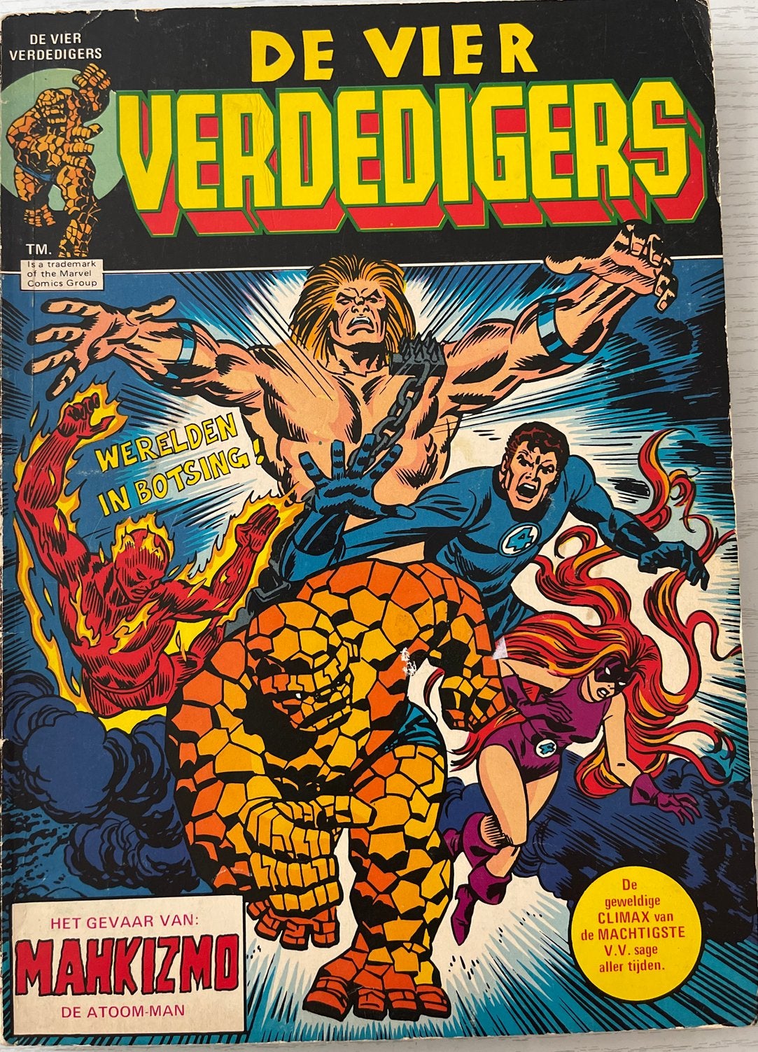 De Vier Verdedigers: Werelden in Botsing! (Marvel Comics), Eén stripboek, Ophalen of Verzenden, Gelezen