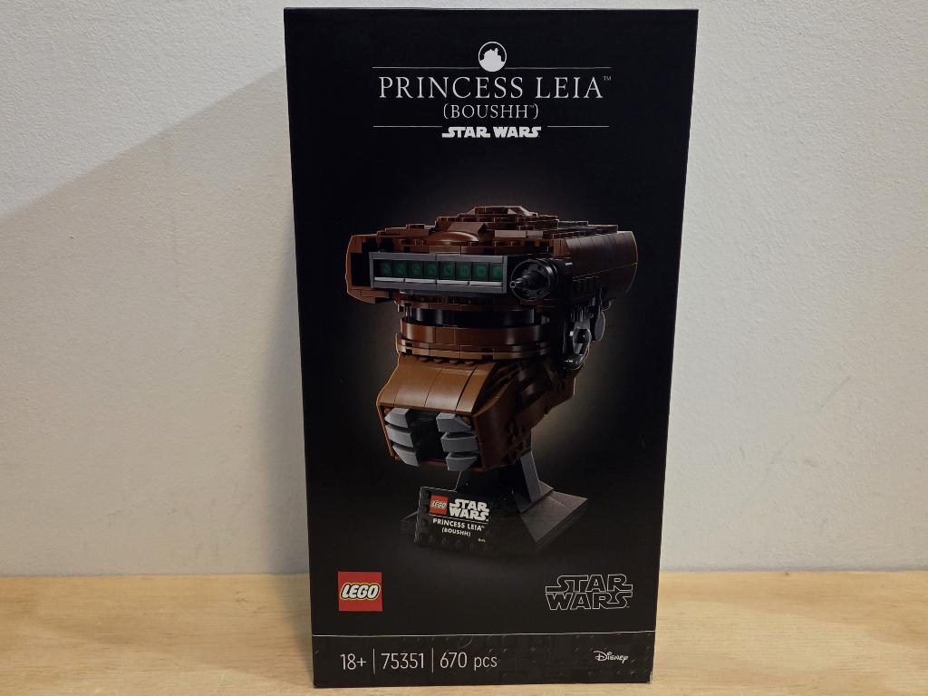 (GESEALD) Lego 75351 Princess Leia (Boushh) Helmet, Ongeopend/sealed, Lego, Nieuw, Ophalen of Verzenden