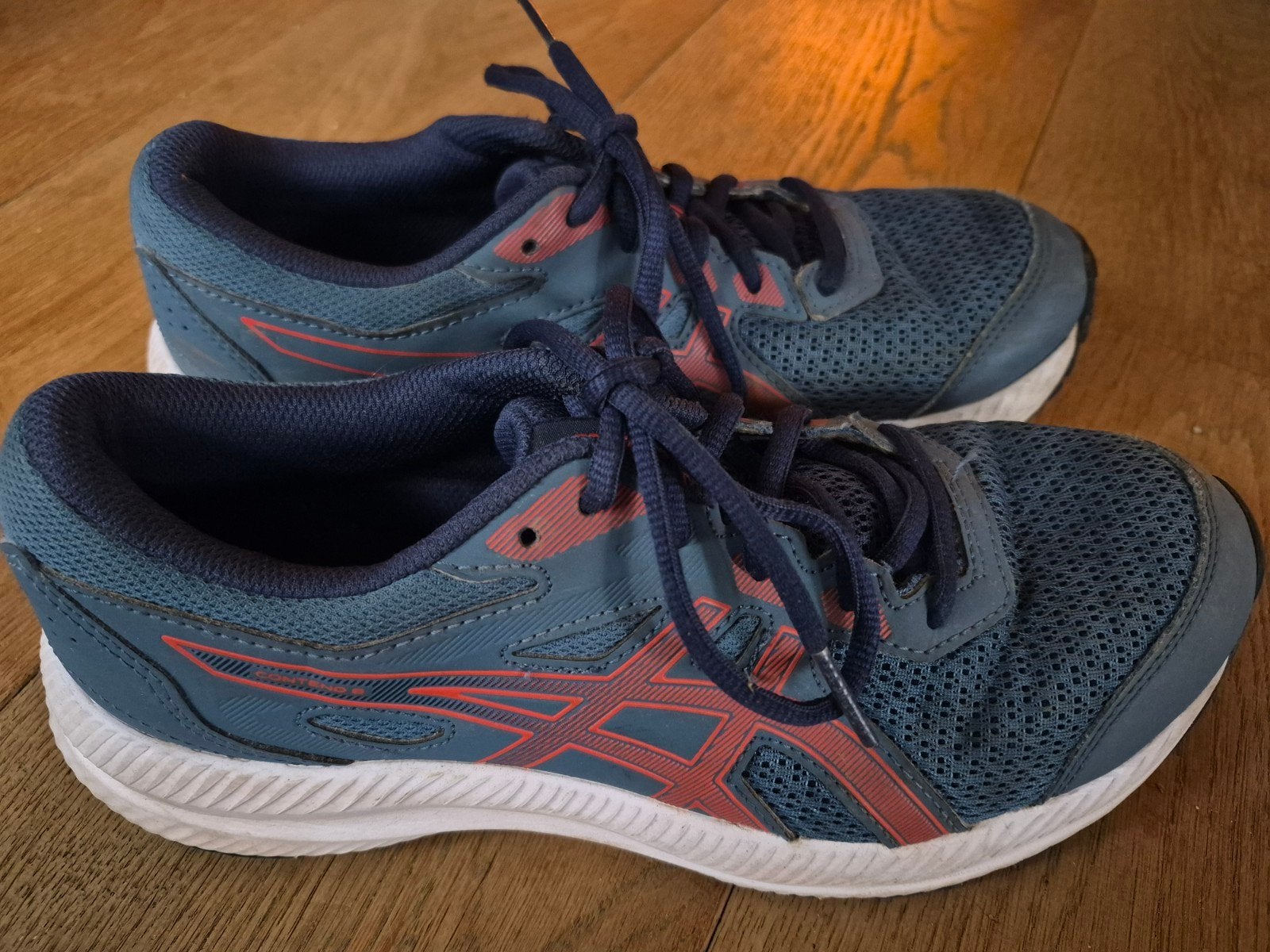 Asics Contend 8 atletiekschoenen sportschoenen maat 39,5, Gebruikt, Hardloopschoenen, Ophalen of Verzenden, Hardlopen