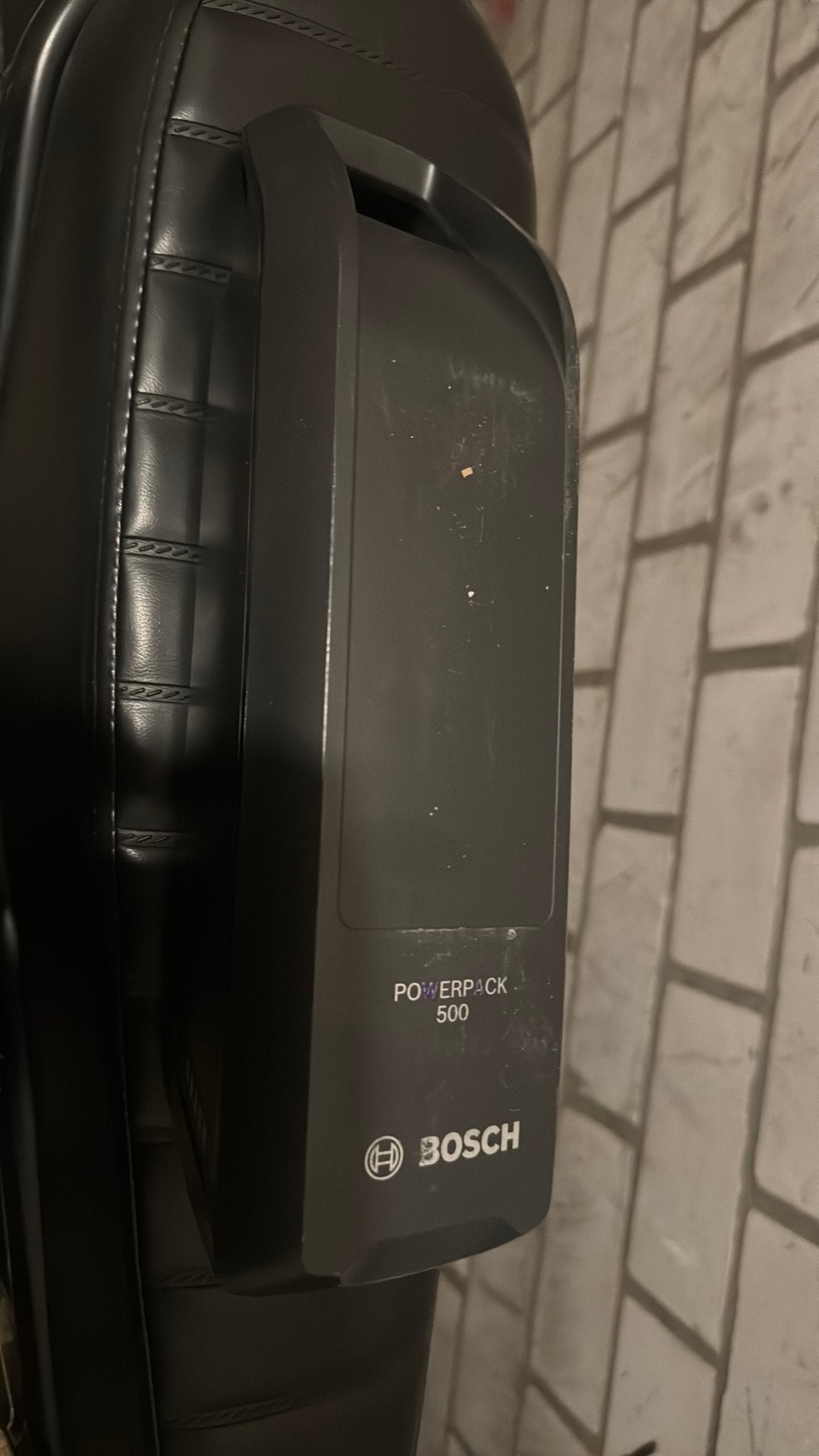 Bosch powerpack 500, Fietsen en Brommers, Fietsaccessoires | Fietsaccu's, Ophalen of Verzenden, Zo goed als nieuw