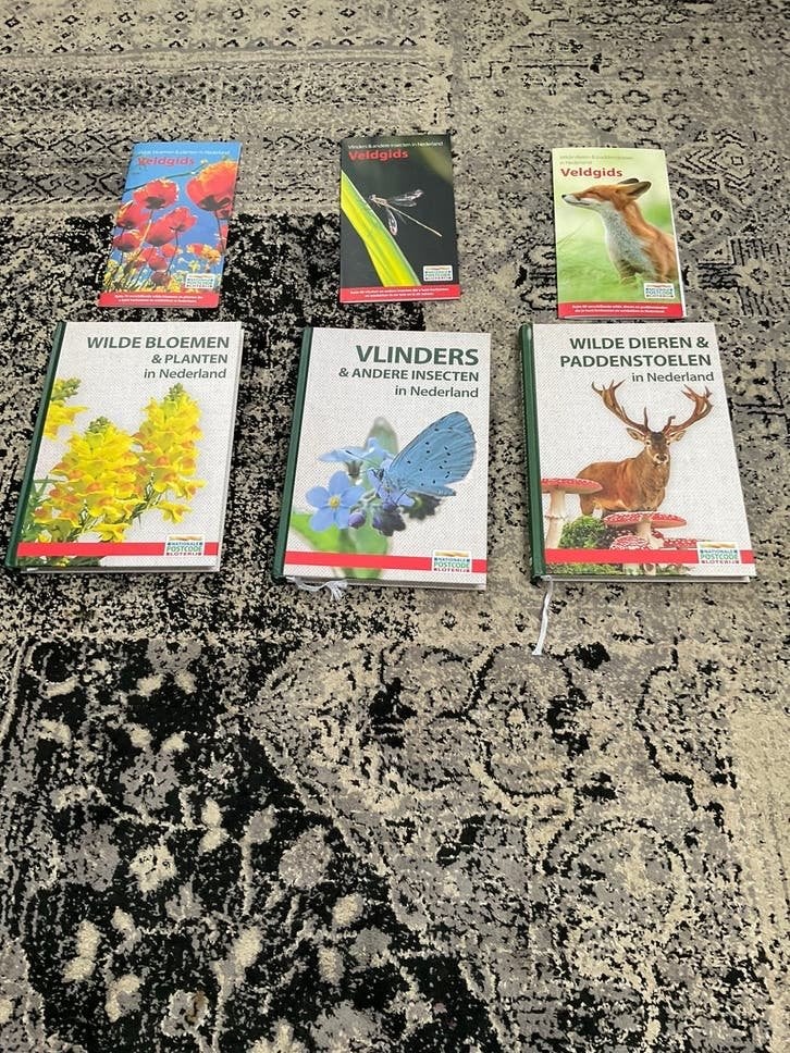 Set van 3 Postcodeloterij Natuurboeken: Nieuw & Ongelezen, Ophalen of Verzenden, Nieuw, Natuur algemeen