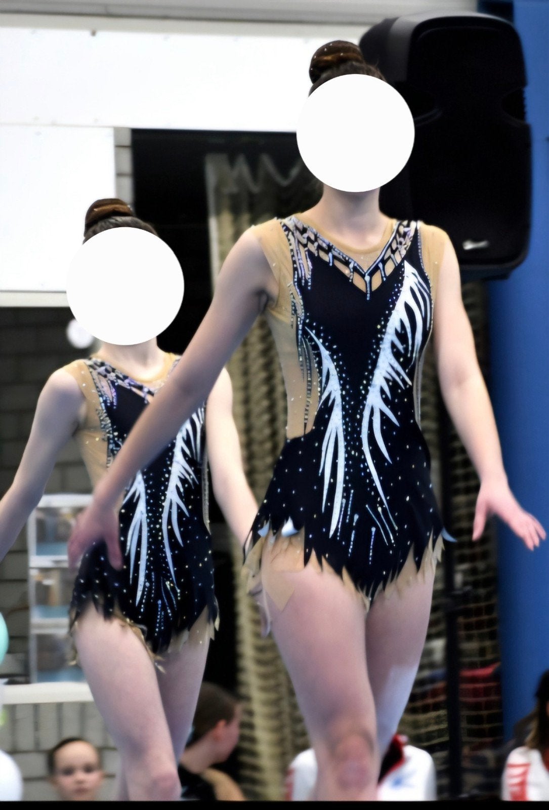 Acrogym pakjes duo - 1 seizoen gedragen, Ophalen of Verzenden, Zo goed als nieuw, Zwart, Overige typen