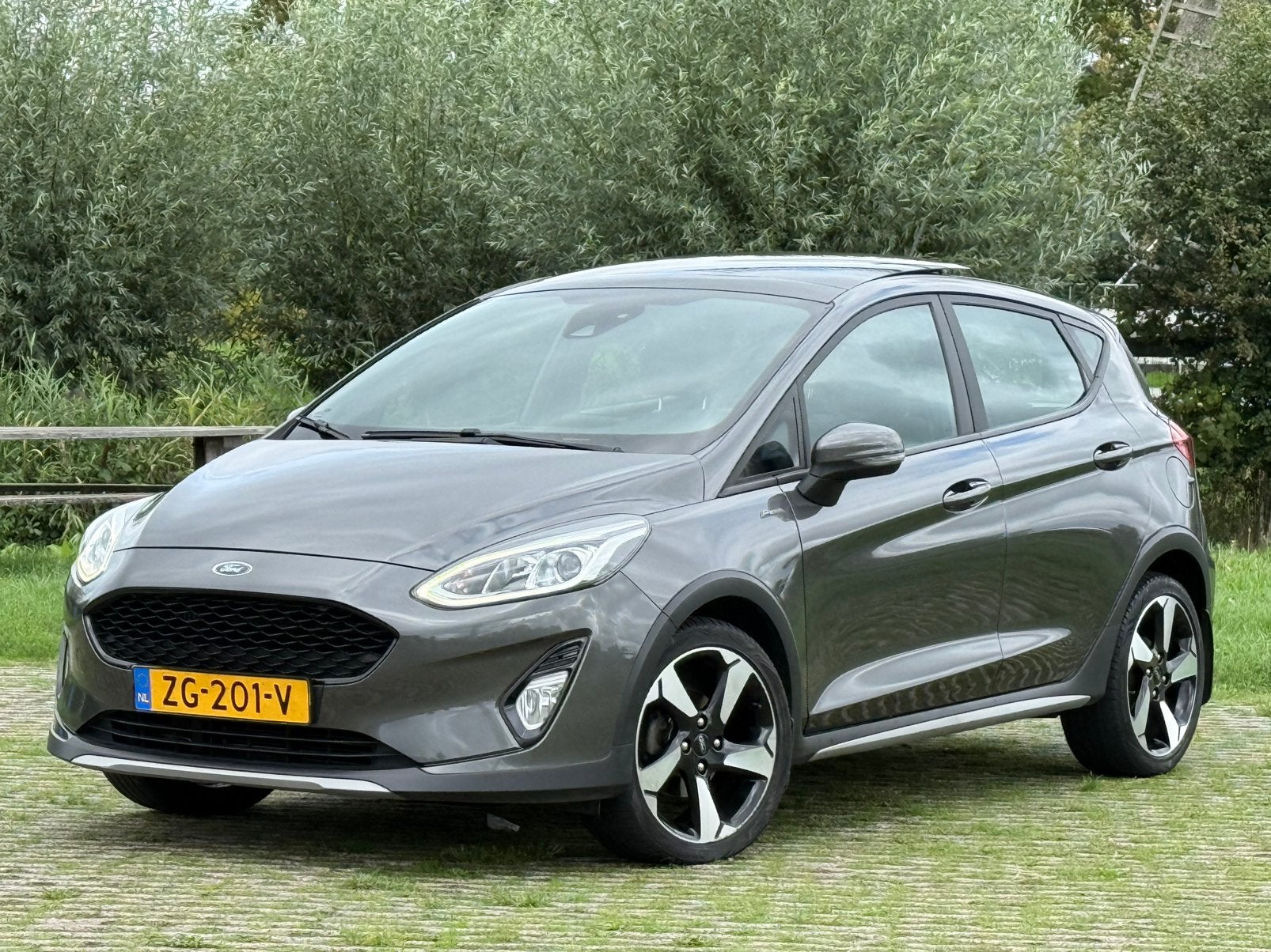 Ford Fiesta 1.0 EcoBoost  ACTIVE X Pano B&O Winterpack VOL!!, 1184 kg, Zilver of Grijs, 998 cc, Hatchback