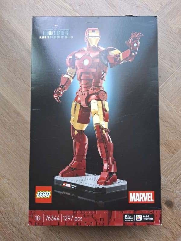 LEGO Marvel - Iron Man Mark 3 - 76344 (verzegeld), Inclusief extra onderdelen, Marvel, Lego, Nieuw
