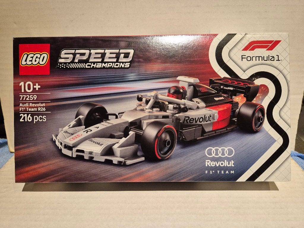 Lego Speed Champions Audi Revolut F1 Team R26, Lego, Nieuw, Complete set, Ongeopend/sealed