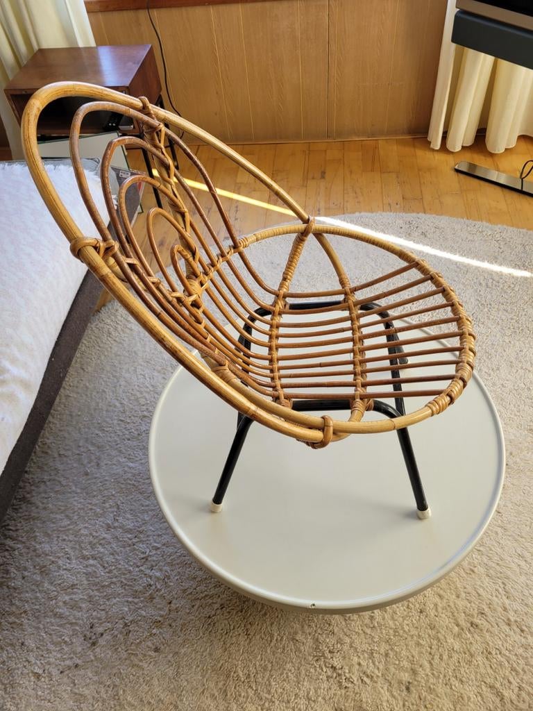 Kinder rotan jaren 60 retro, Verzamelen, Retro, Ophalen of Verzenden, Huis en Inrichting