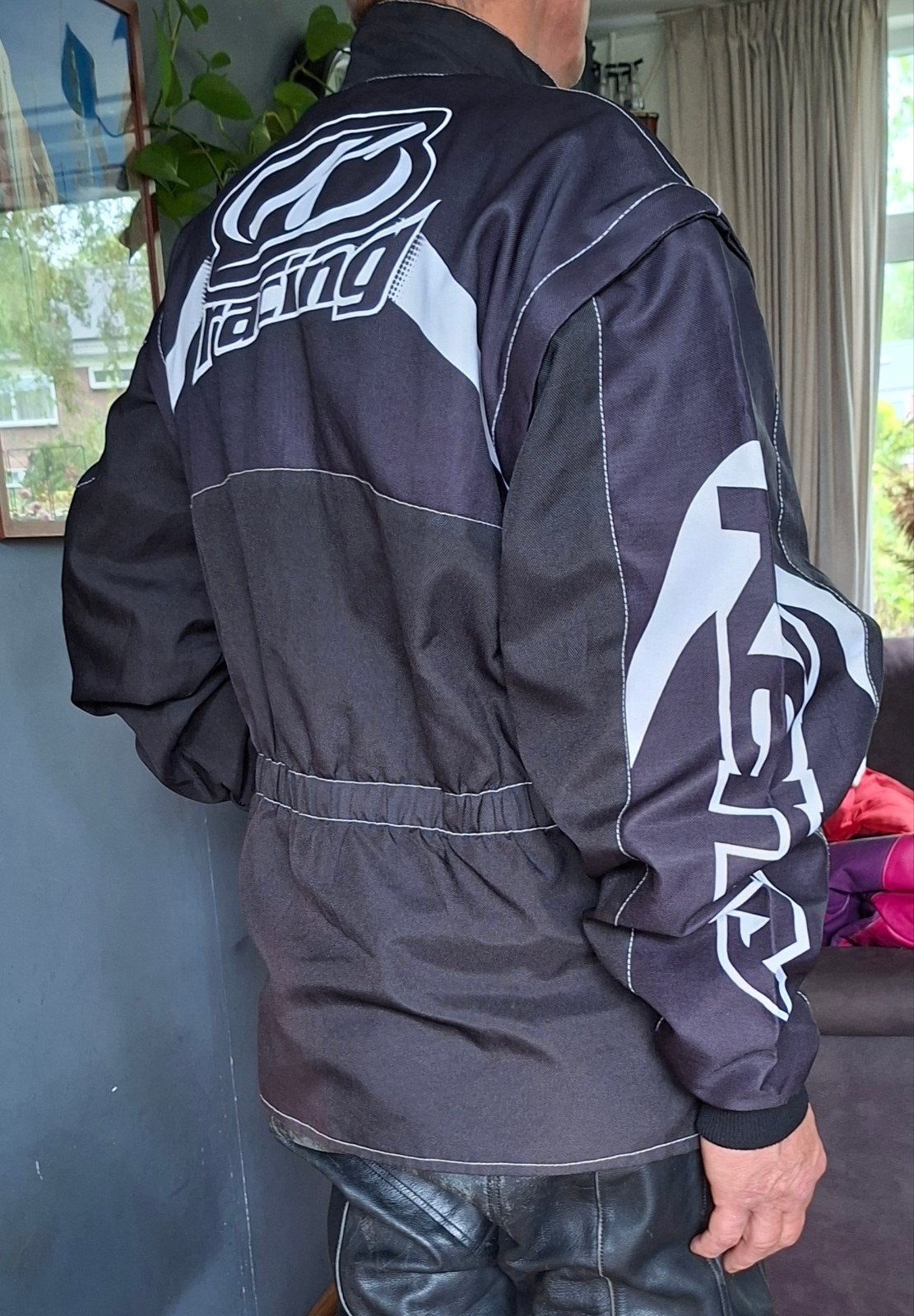 Diverse motorkleding: leren pakken, broek, crossjas, kraag, Motoren, Ophalen, Tweedehands, Dames, Combipak