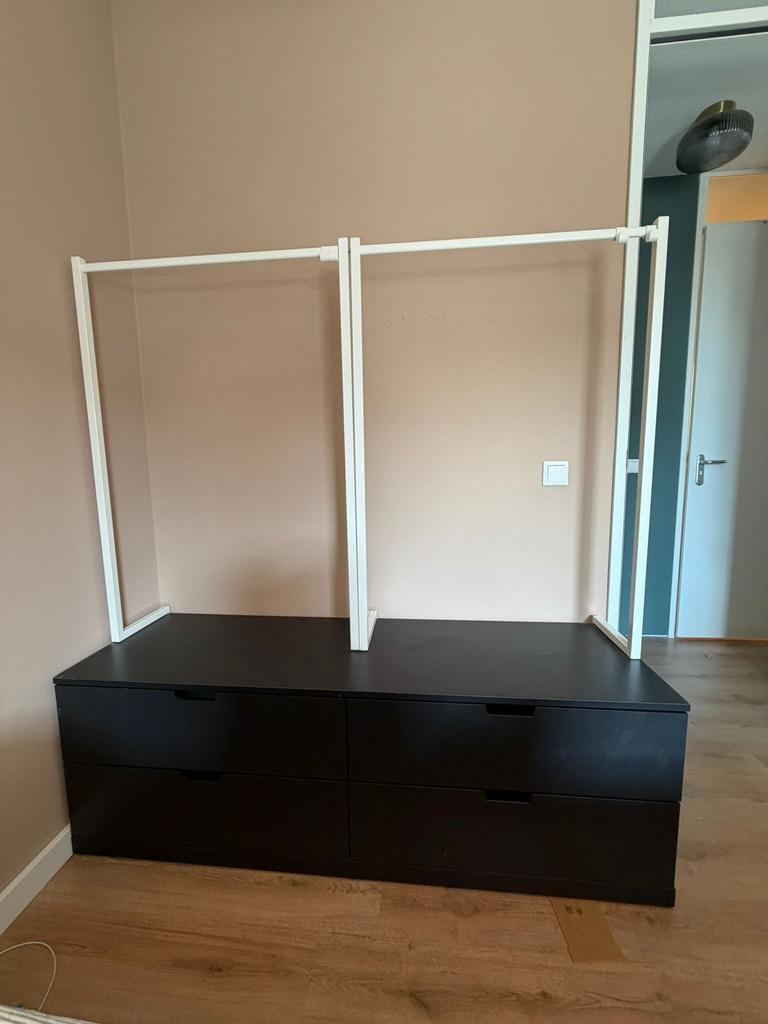 IKEA Nordli zonder kledingroede, Ophalen, Gebruikt, 150 tot 200 cm, 3 of 4 laden