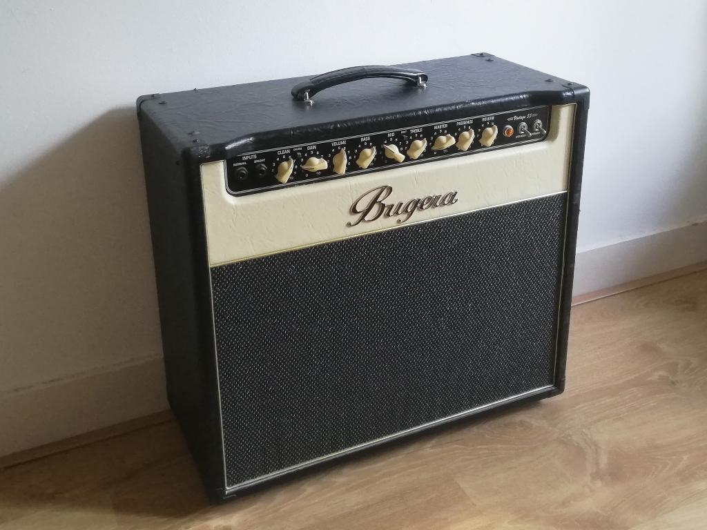 Bugera 55 Watt Vintage versterker voor elektrische gitaar, Muziek en Instrumenten, Versterkers | Bas en Gitaar, Ophalen, Gebruikt