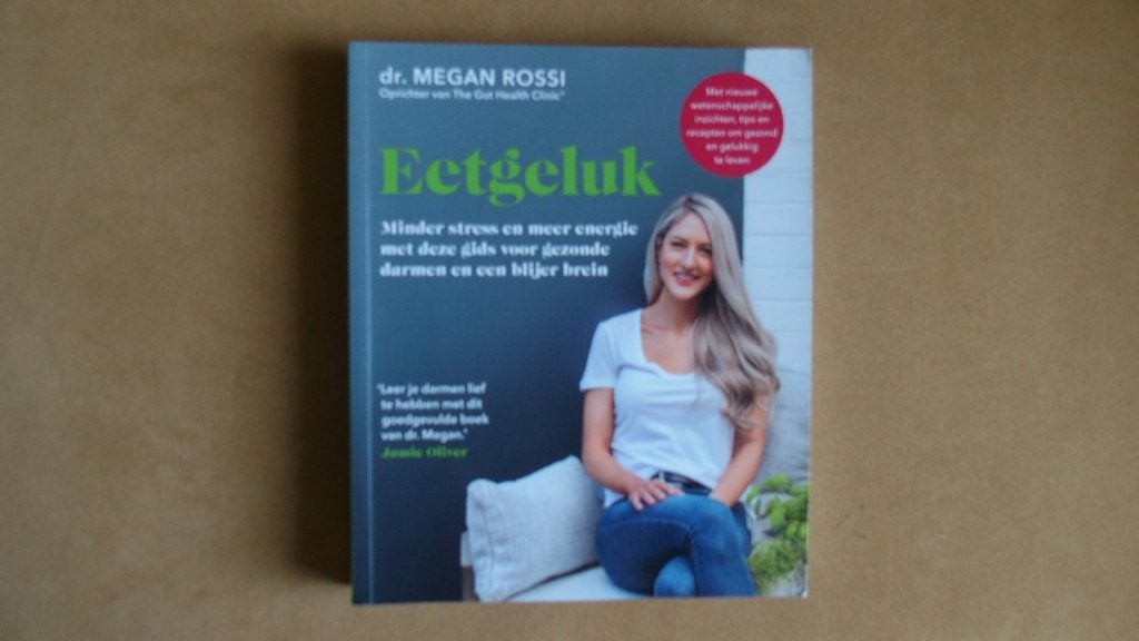 Eetgeluk - gezonde darmen en minder stress, Ophalen of Verzenden, Zo goed als nieuw, Gezondheid en Conditie, Dr. Megan Rossi