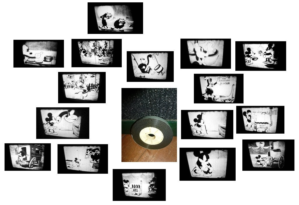 16mm film oude Cartoon - Carnaval Fair - geluid 5min, Ophalen of Verzenden, 16mm film