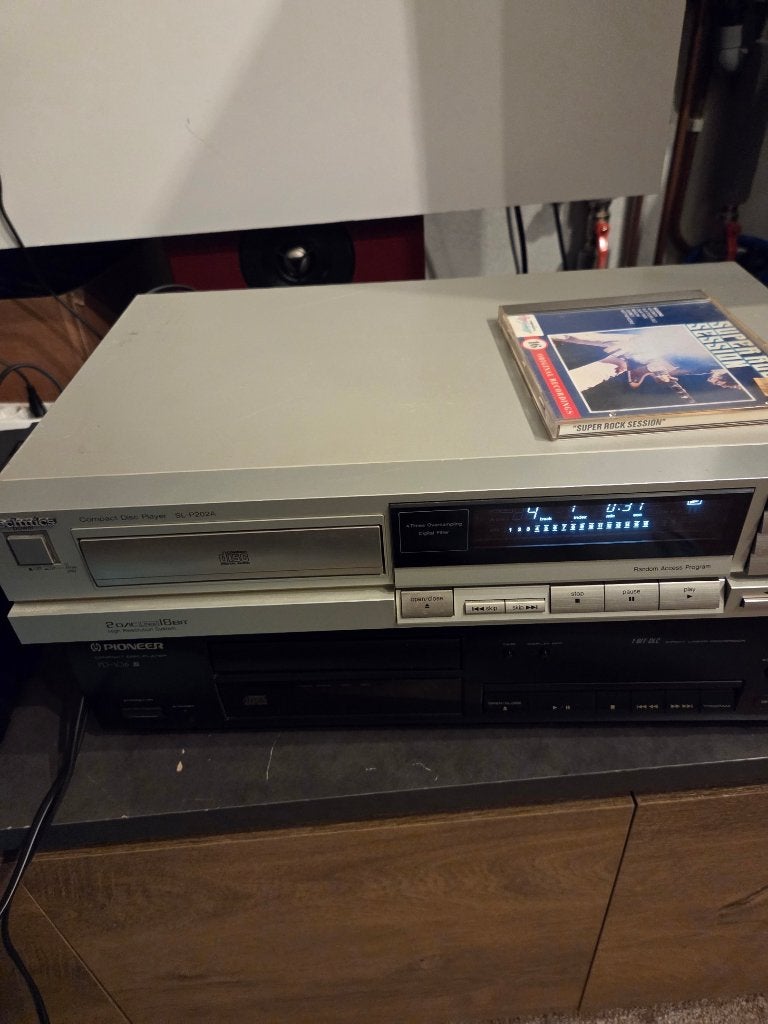 Technics SL-P202A Cd-speler, Ophalen, Zo goed als nieuw, Technics