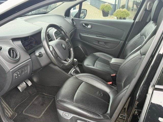 RENAULT Captur TCE 120PK EDC- Automaat Edition One / Leder /, Gebruikt, 4 cilinders, 635 kg, Zwart