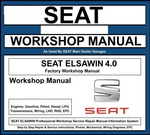 Elsawin 4.0 voor Seat bouwjaren 1999-2013 op DVD, Verzenden