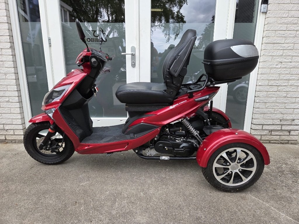 TWM Icebear driewielscooter benzine met stoel, rijbewijsvrij, Diversen, Brommobielen en Scootmobielen, TWM, Info@smartmobilitysolutions.nl