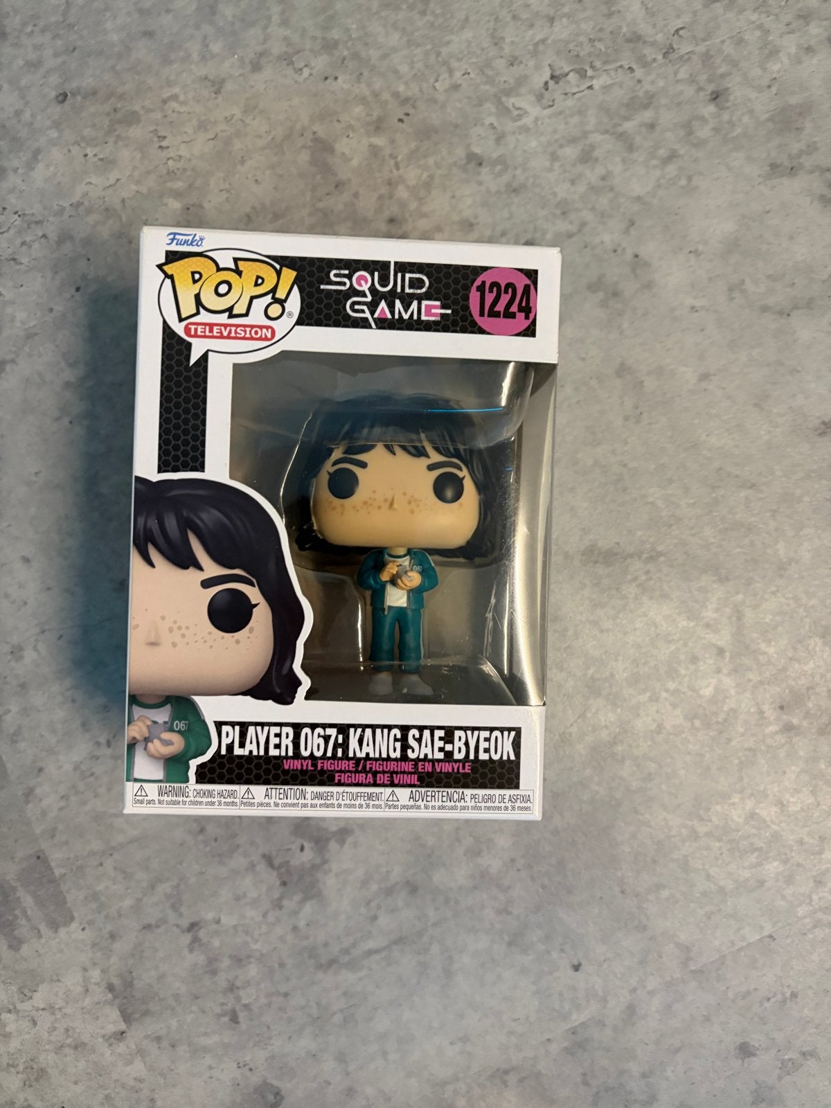 Funko Pop! Squid Game Player 067: Kang Sae-Byeok, Verzenden, Zo goed als nieuw