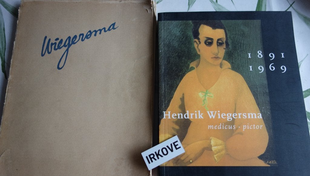 HENDRIK WIEGERSMA * 2 Boeken *, Verzenden, Zo goed als nieuw, Schilder- en Tekenkunst, Theo Hoogbergen